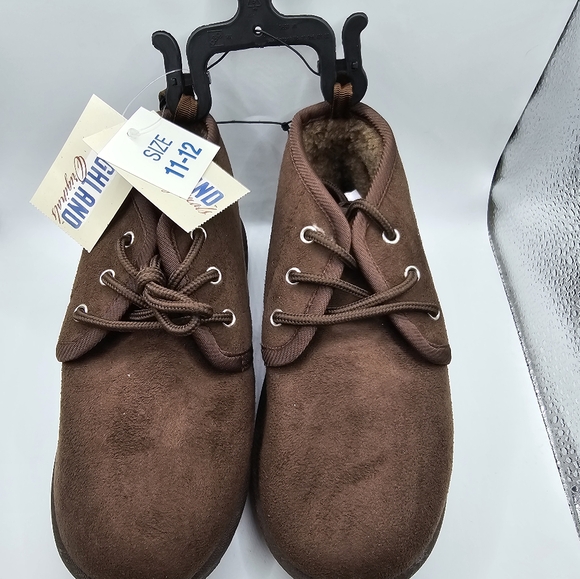 Boy's Highland Originals Brown Boots Multiple Sizes Available Lace Up Adorable - Picture 3 of 9